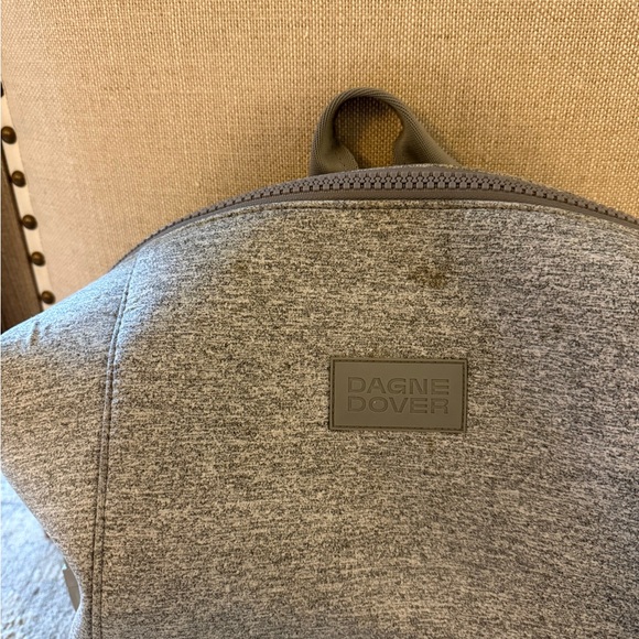 DAGNE DOVER LARGE INDI NEOPRENE DIAPER BACKPACK - HEATHER GREY - Picture 6 of 8